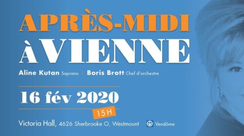 Un Après-midi à Vienne avec la soprano Aline Kutan et Cendrillon à l'Atelier d'opéra du Conservatoire de musique de Montréal