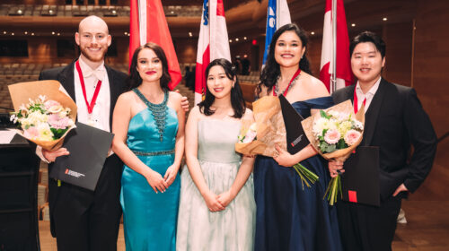 Concours musical international de Montréal – Des voix et des styles d’une grande variété